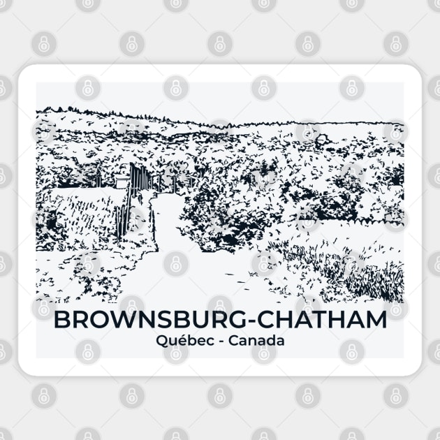 Brownsburg-Chatham - Québec Magnet by Lakeric